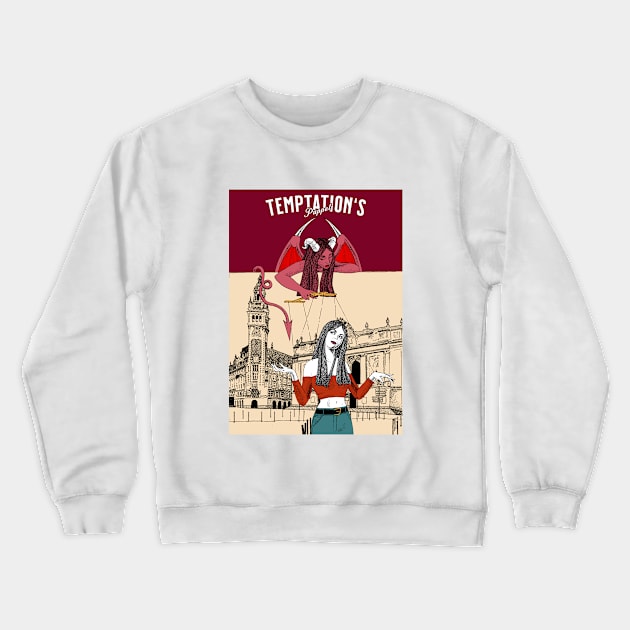 Temptation Crewneck Sweatshirt by sffuma